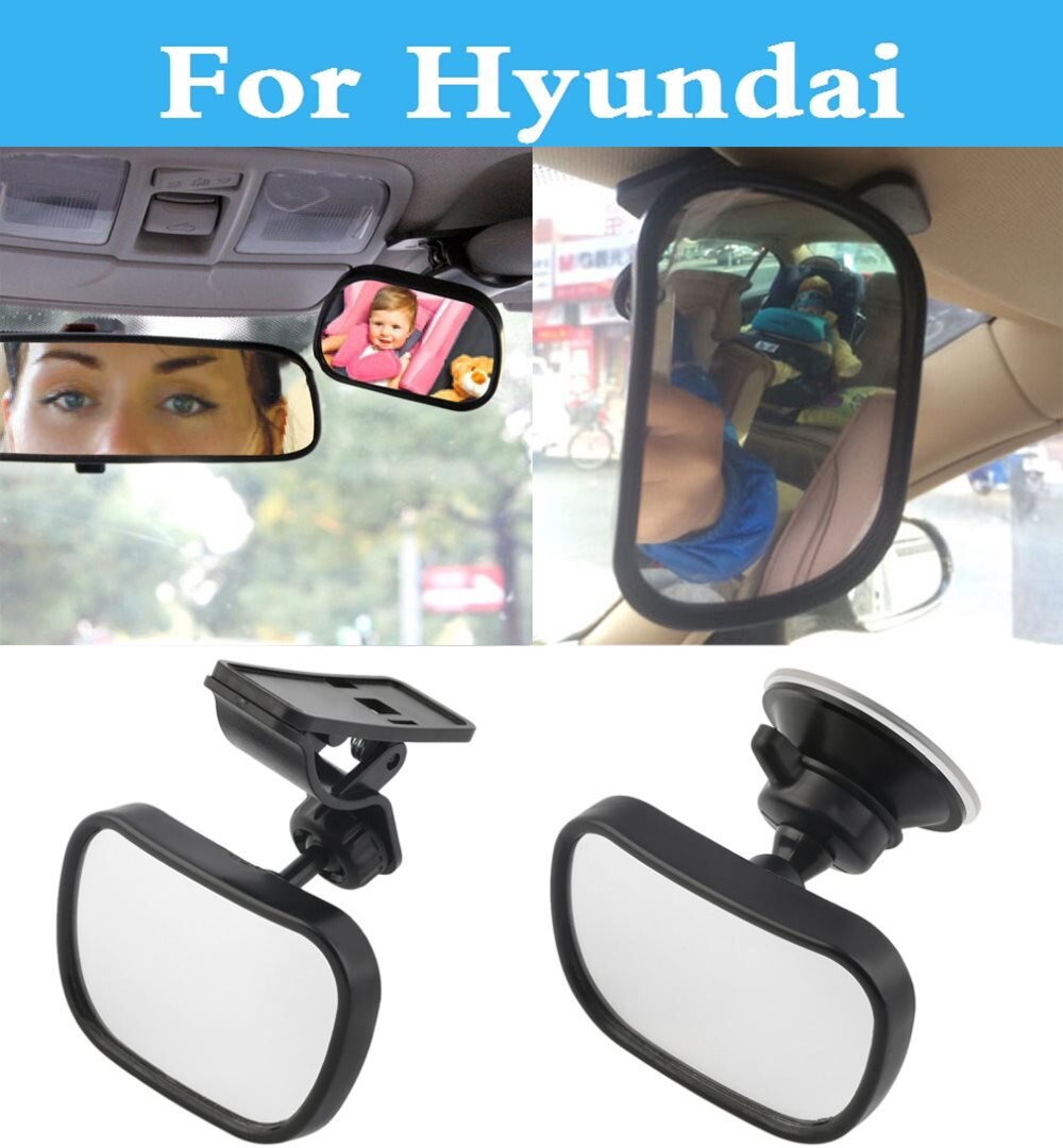 Ϲ ī  Ʈ  ̷  Ʊ  Ȧ  ׶ i10 i20 i30 i40 ƽ ũ  ũ XG/Universal Car Rear Seat View Mirror Baby Child Safety holder For Hyundai